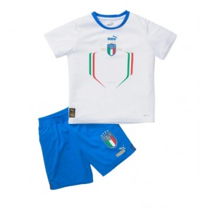 Italien Udebanesæt Børn 2022 Kort ærmer (+ korte bukser)
